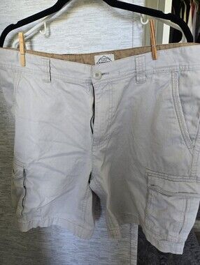 St. John's Bay Light Beige Cargo Shorts